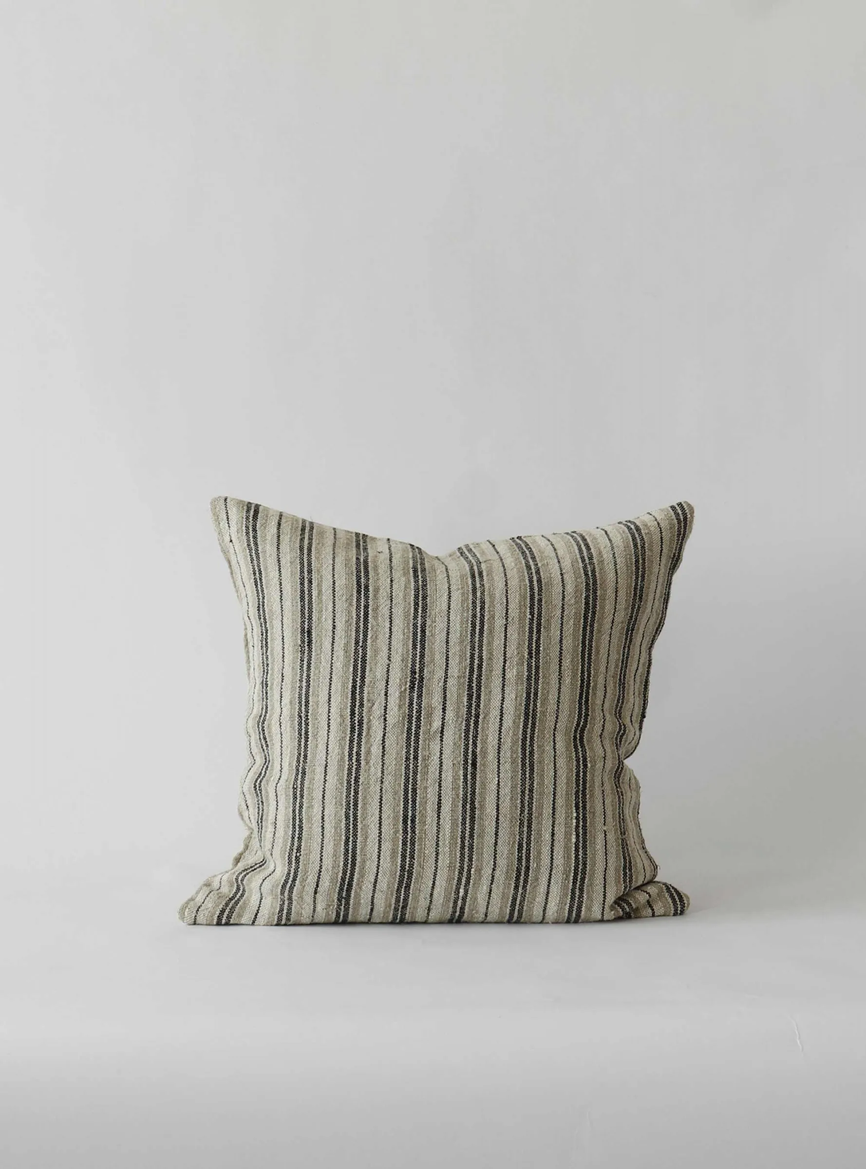 Aston Kissenbezug aus Leinen 50 x 50 cm, Black Tell Me More