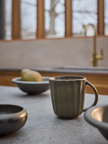 Elba Becher - Green brown, 35 cl - Tell Me More