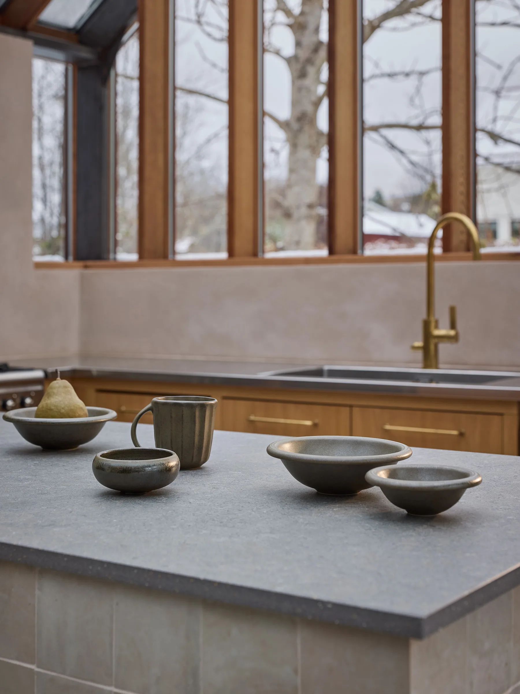 Elba globe Schale, Green brown, Ø11 cm Tell Me More