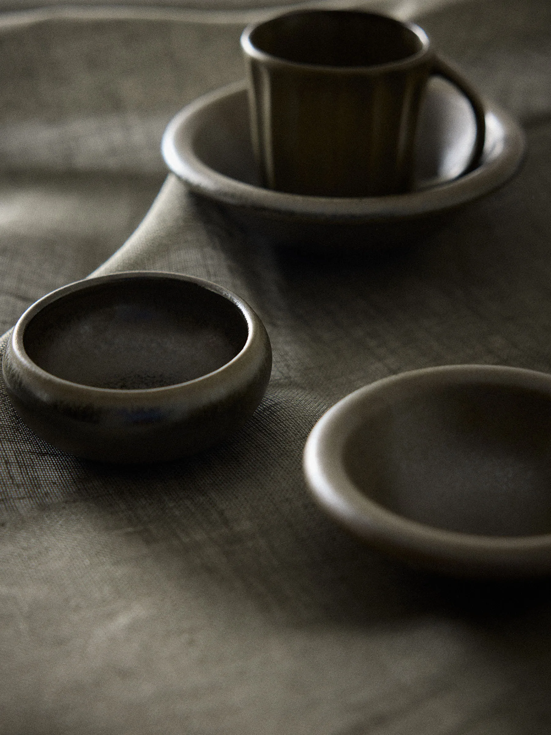 Elba Schale, Green brown, Ø18 cm Tell Me More