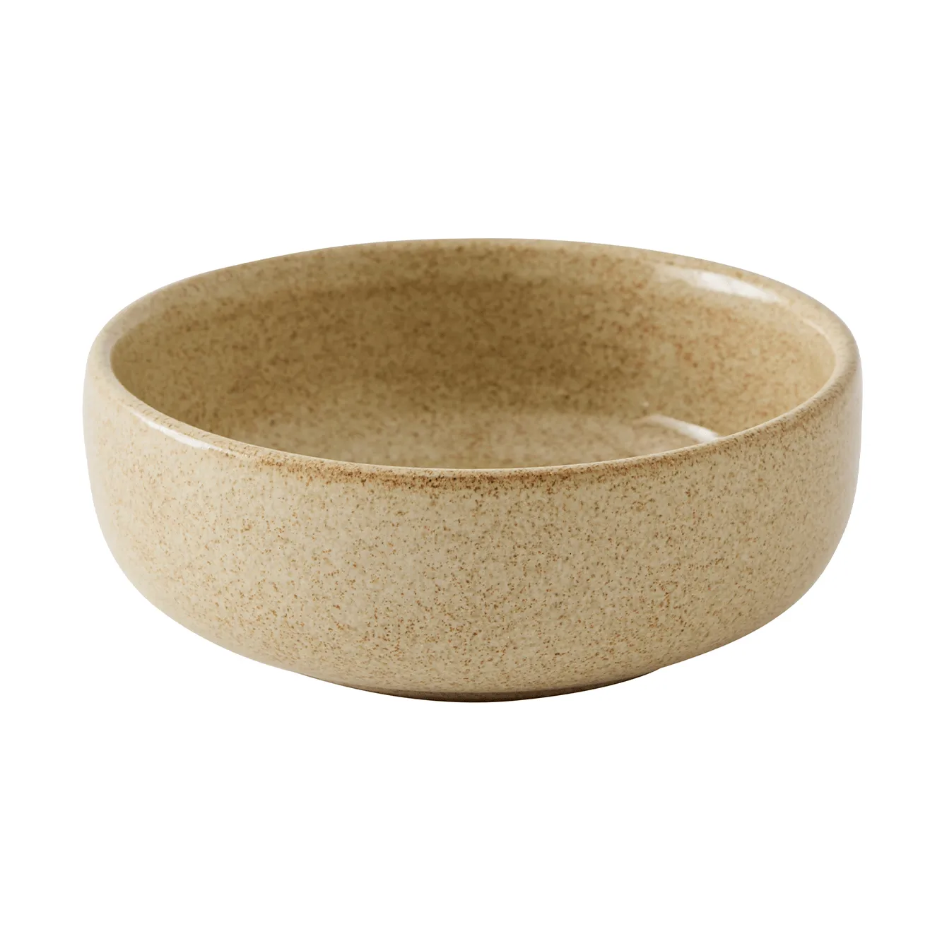 Elio Schale, Beige speckled, Ø14x5 cm Tell Me More