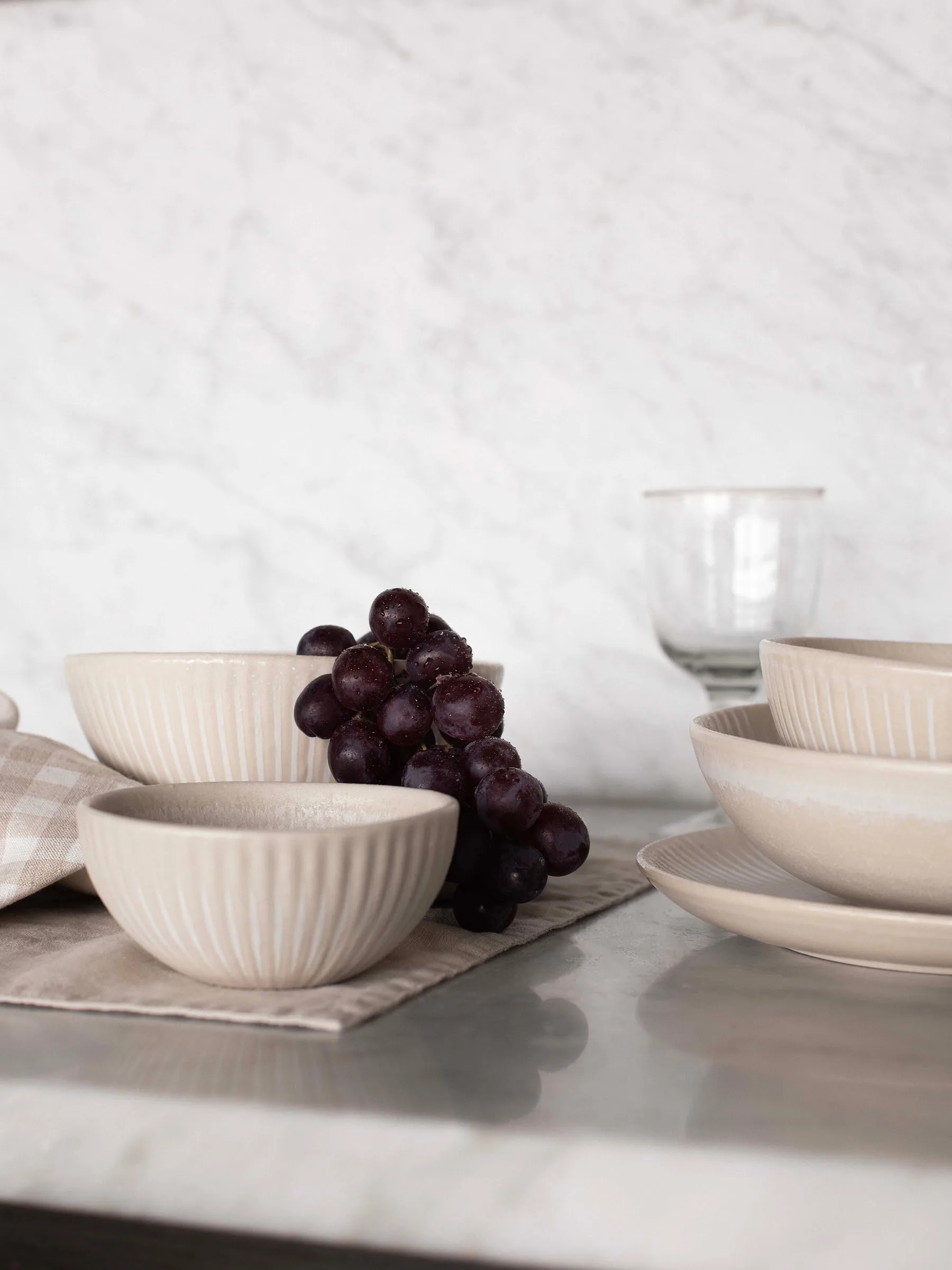 Granada Schale mini Ø11 cm, Cremeweiß-beige Tell Me More