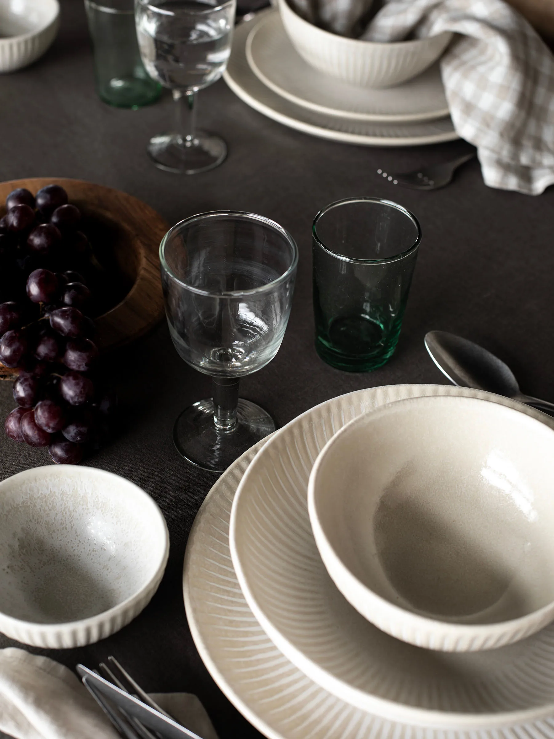 Granada Schale small Ø15,5 cm, Cremeweiss-beige Tell Me More