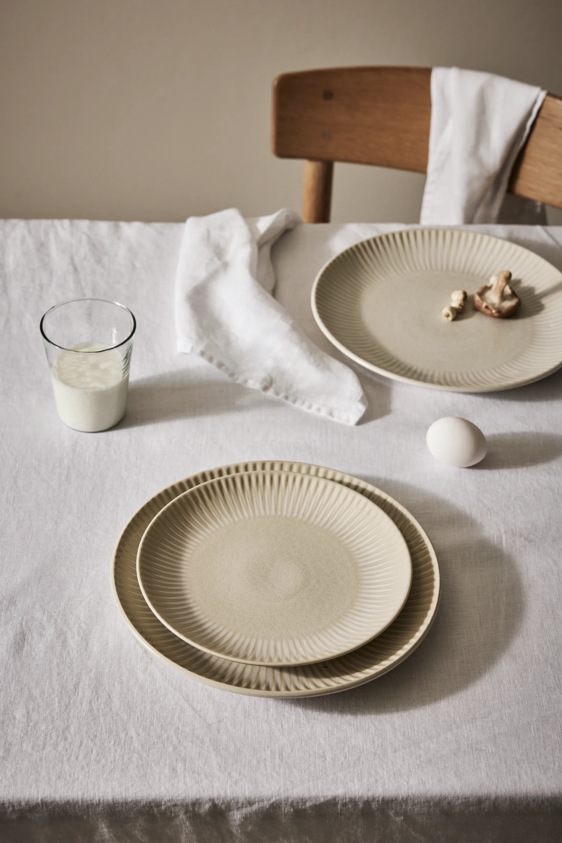 Granada Teller Ø22 cm, Cremeweiss-beige Tell Me More