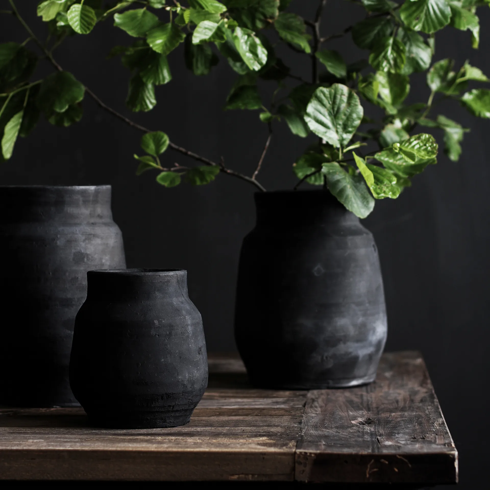 Hero Blumentopf L Ø15 cm, Schwarz Tell Me More