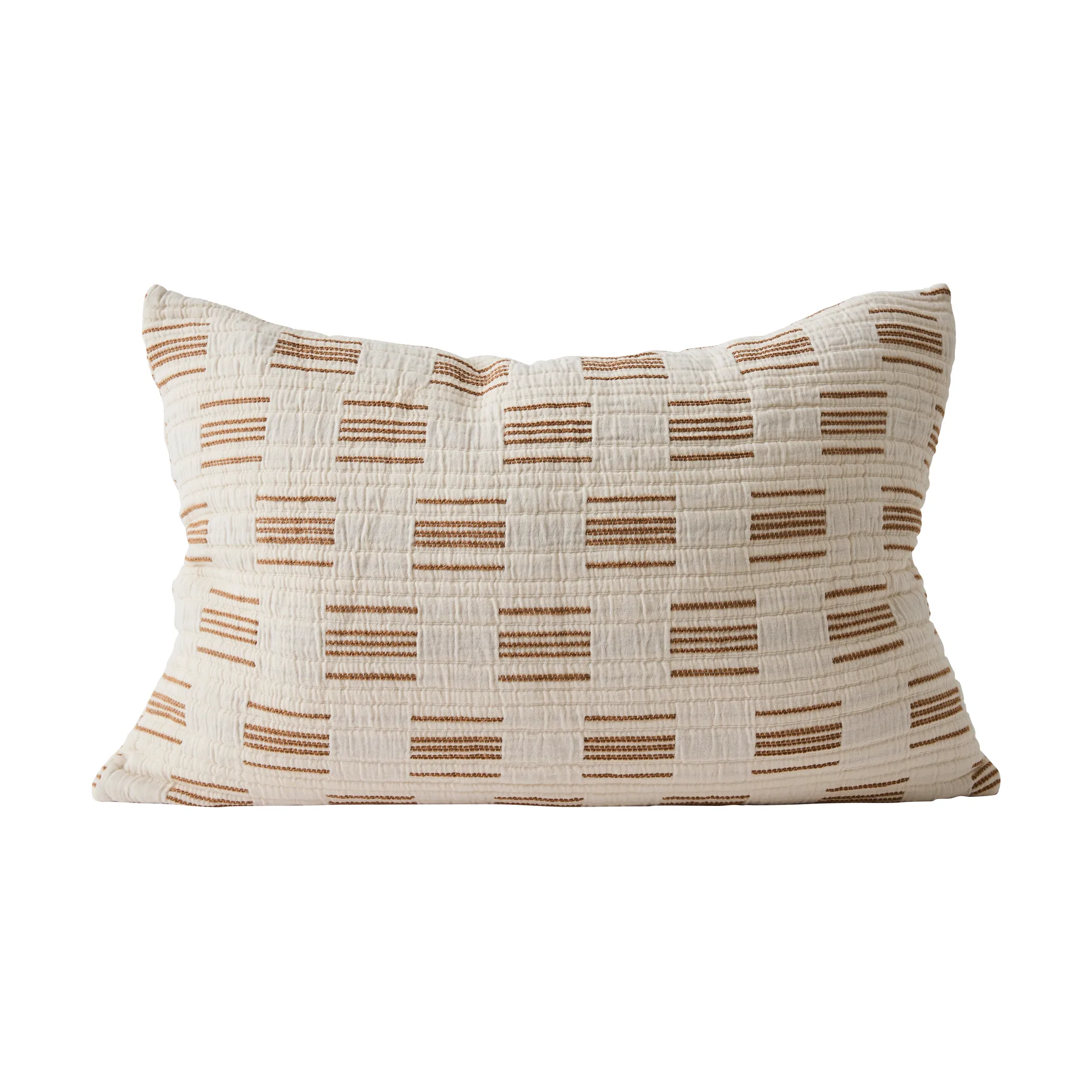 Julien Kissenbezug 40x60 cm, Off-white-rostrot Tell Me More