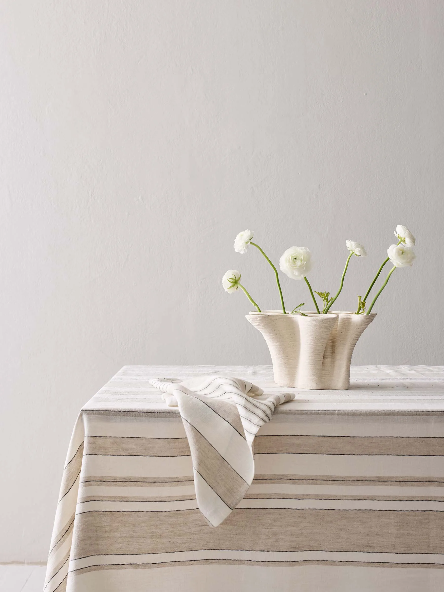 Noah Küchentuch 50x70 cm, Beige stripe Tell Me More