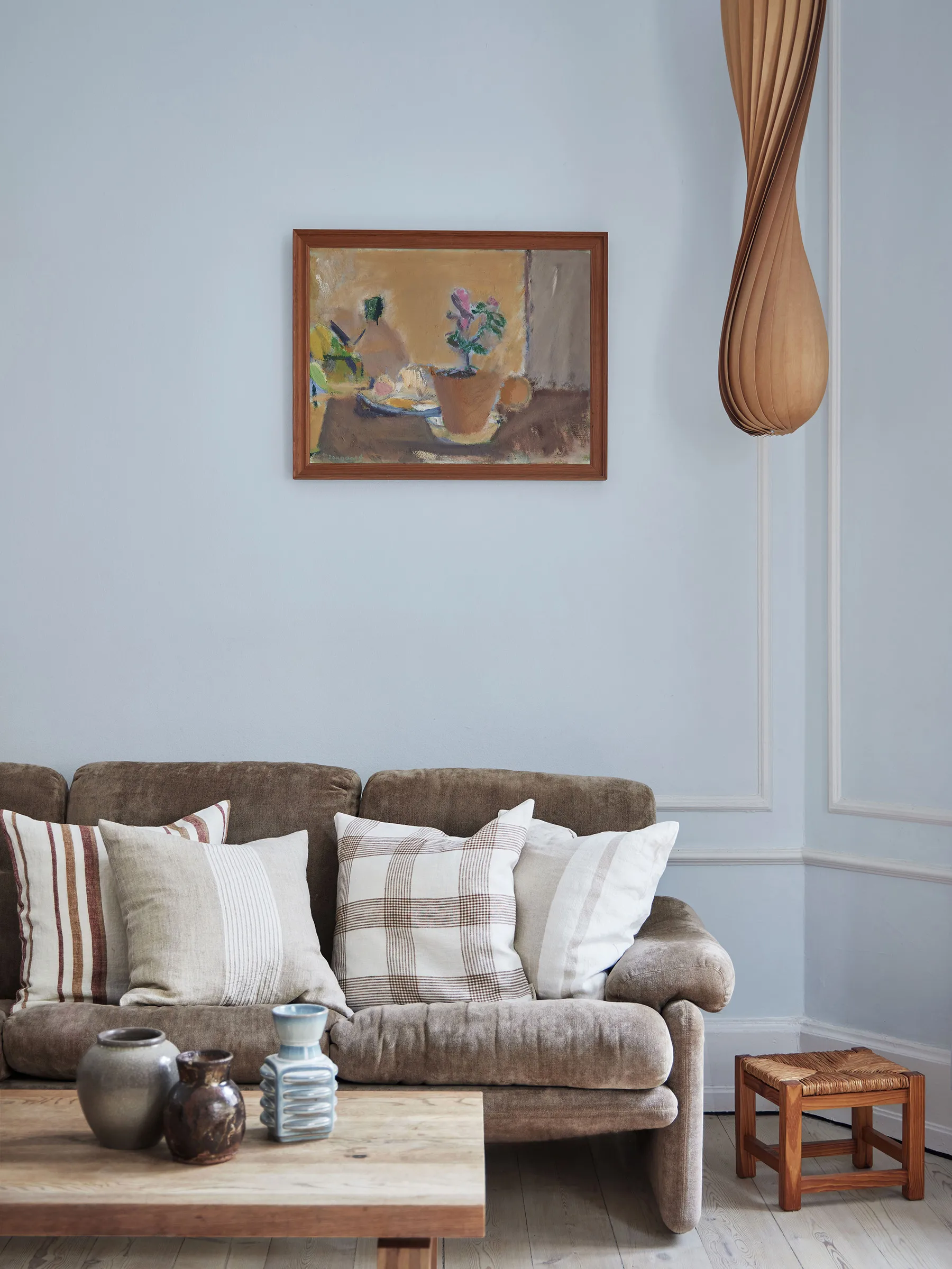 Odette Kissenbezug, Brown, 50x50 cm Tell Me More