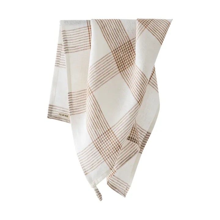 Odette Küchentuch - Brown, 50x70 cm - Tell Me More