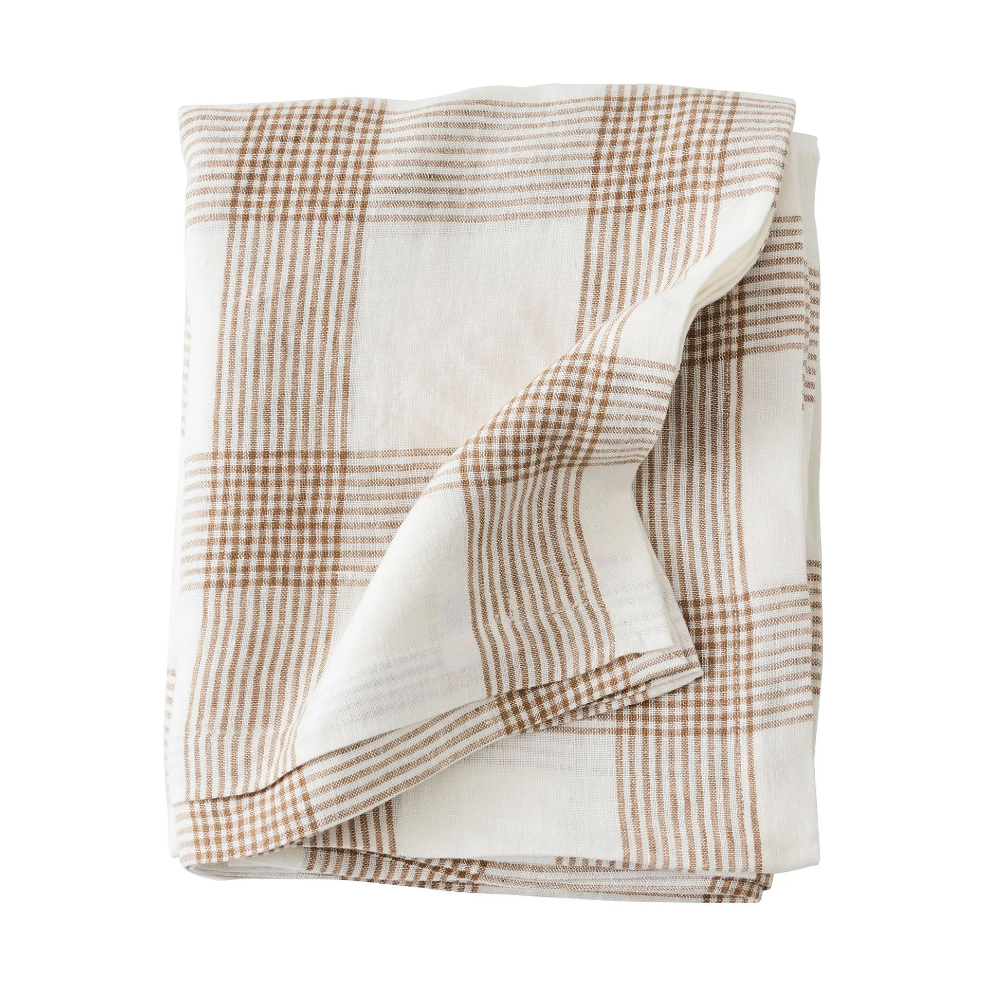 Odette Tischdecke, Brown, 145x145 cm Tell Me More