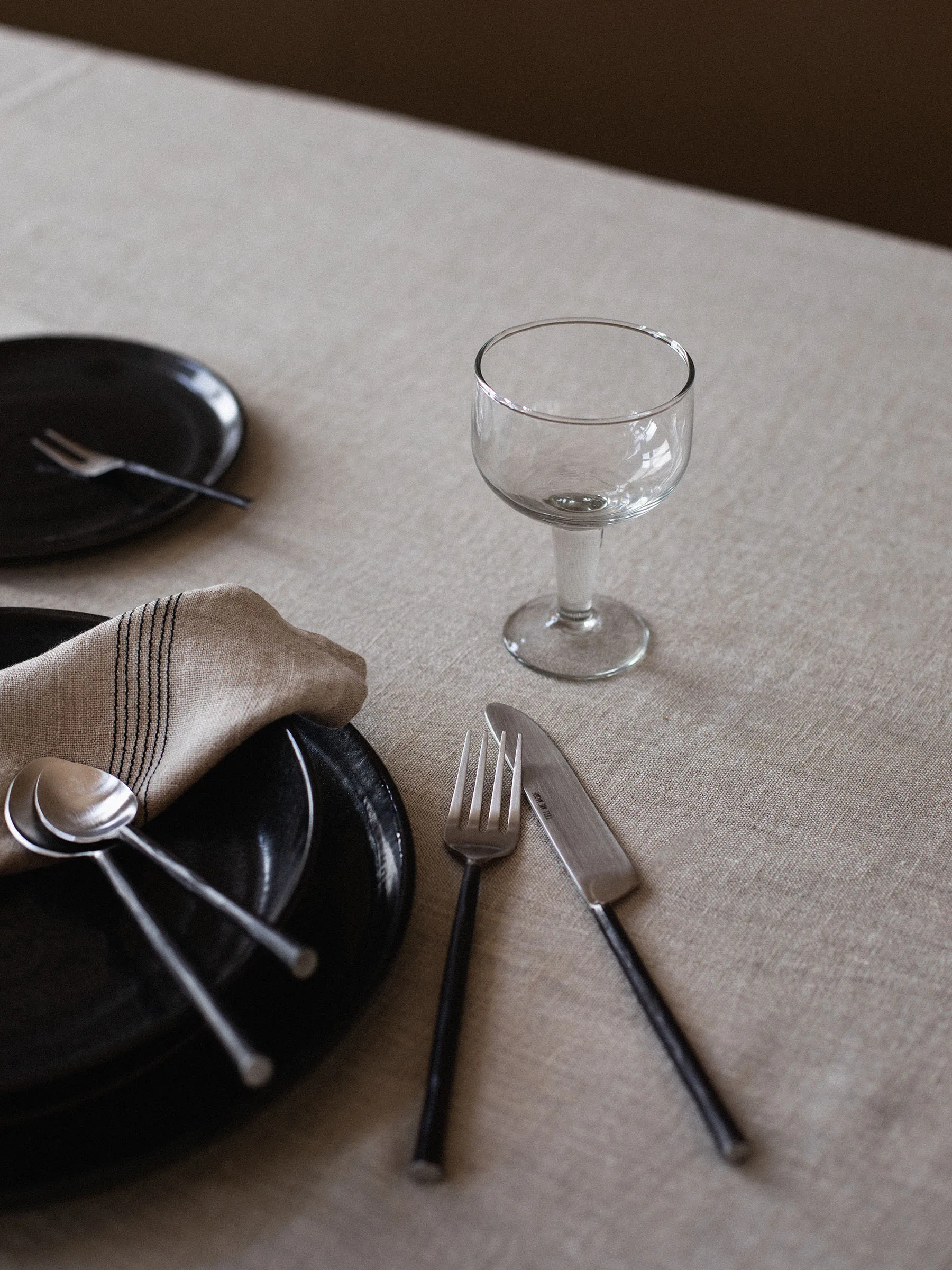 Steel Besteckset 4 Teile, Unpoliert Tell Me More