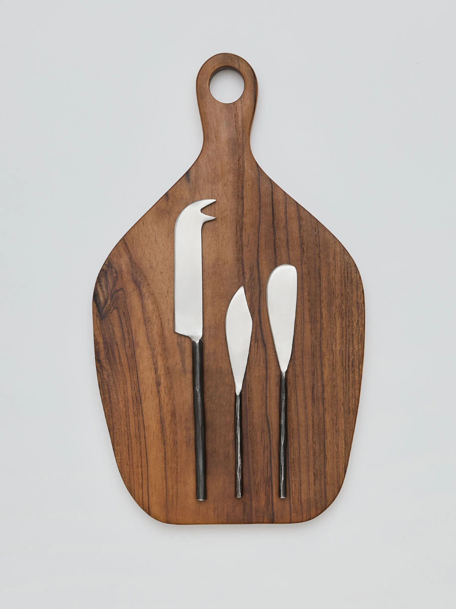 Steel Käsemesser large, Unpoliertes Stahl Tell Me More