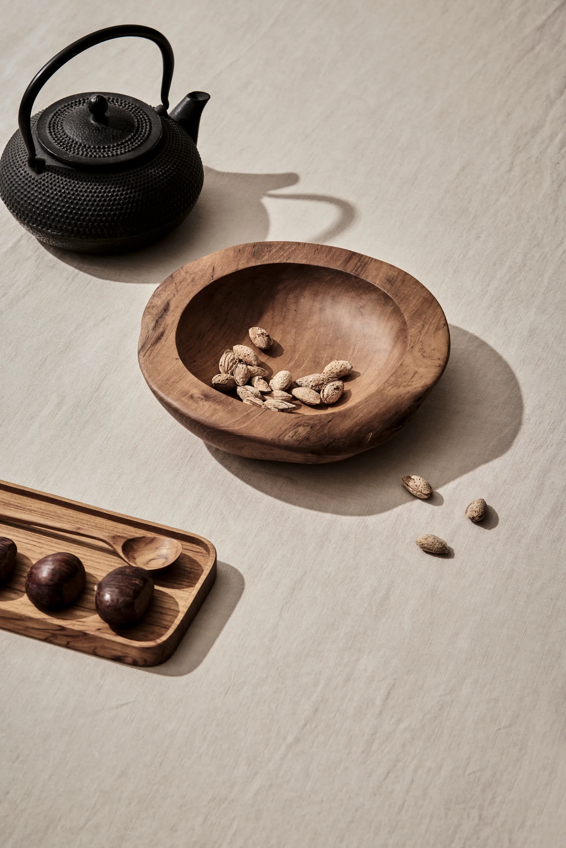 Teak Servierschale, Small Ø25 cm Tell Me More