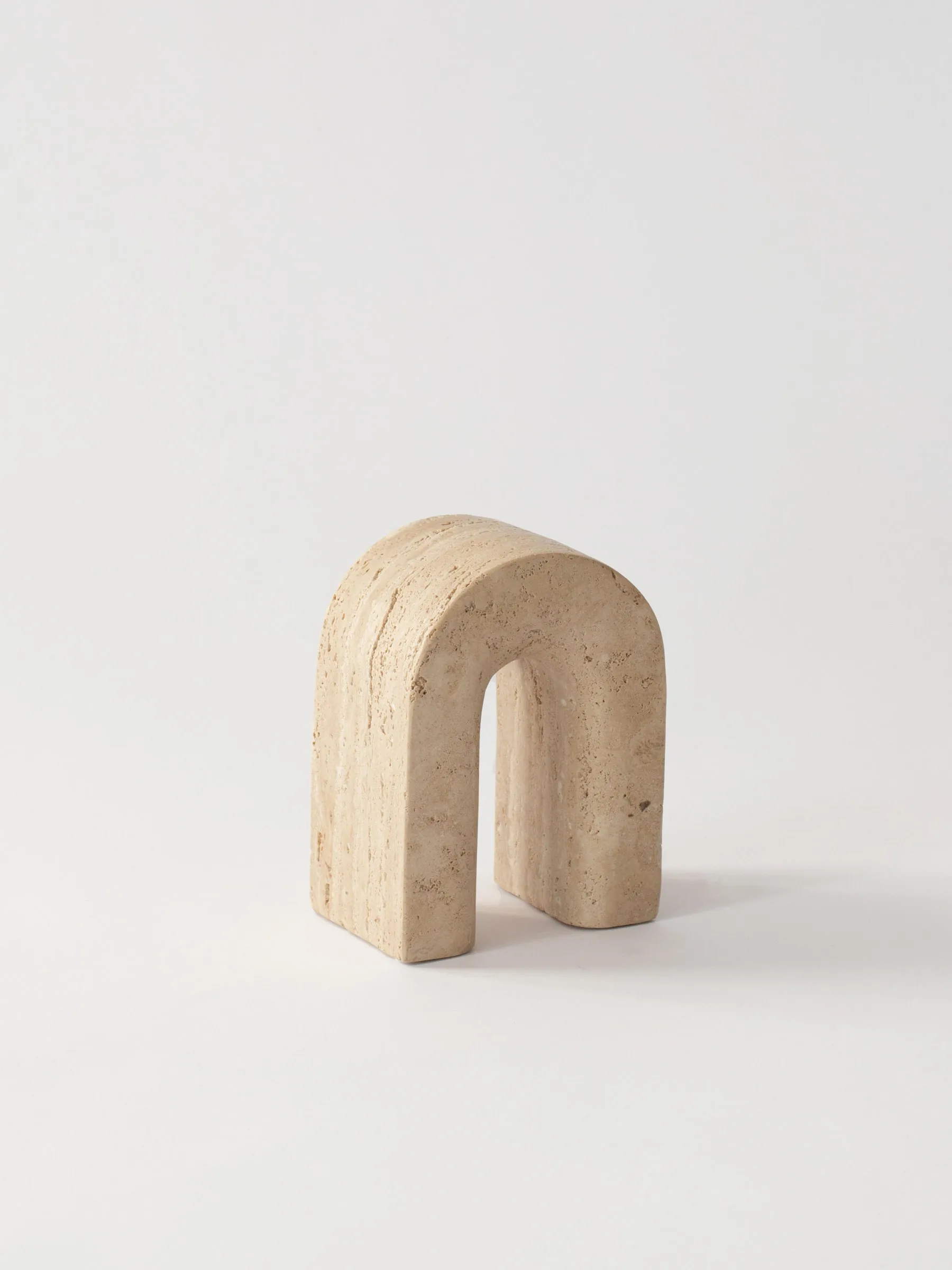 Travertine Buchstütze, 15cm Tell Me More