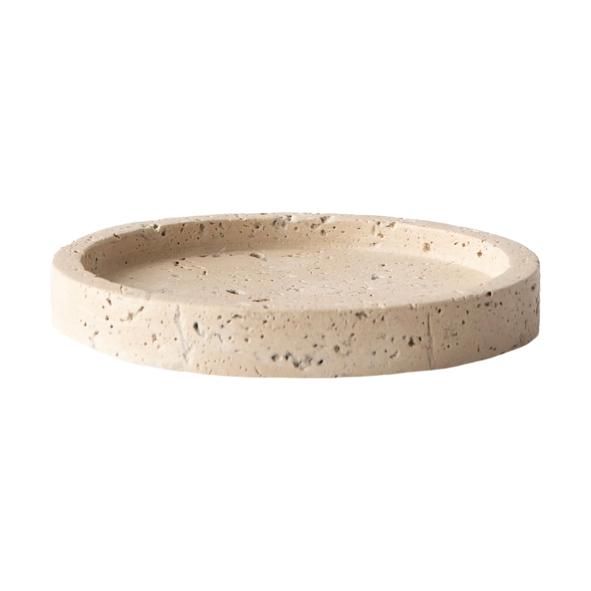 Travertinplatte, Ø15 cm Tell Me More