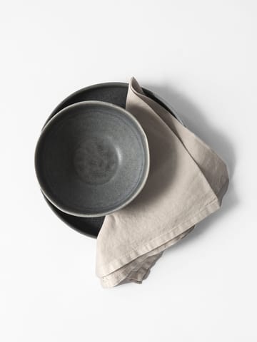 Washed linen Serviette - Warm grey - Tell Me More