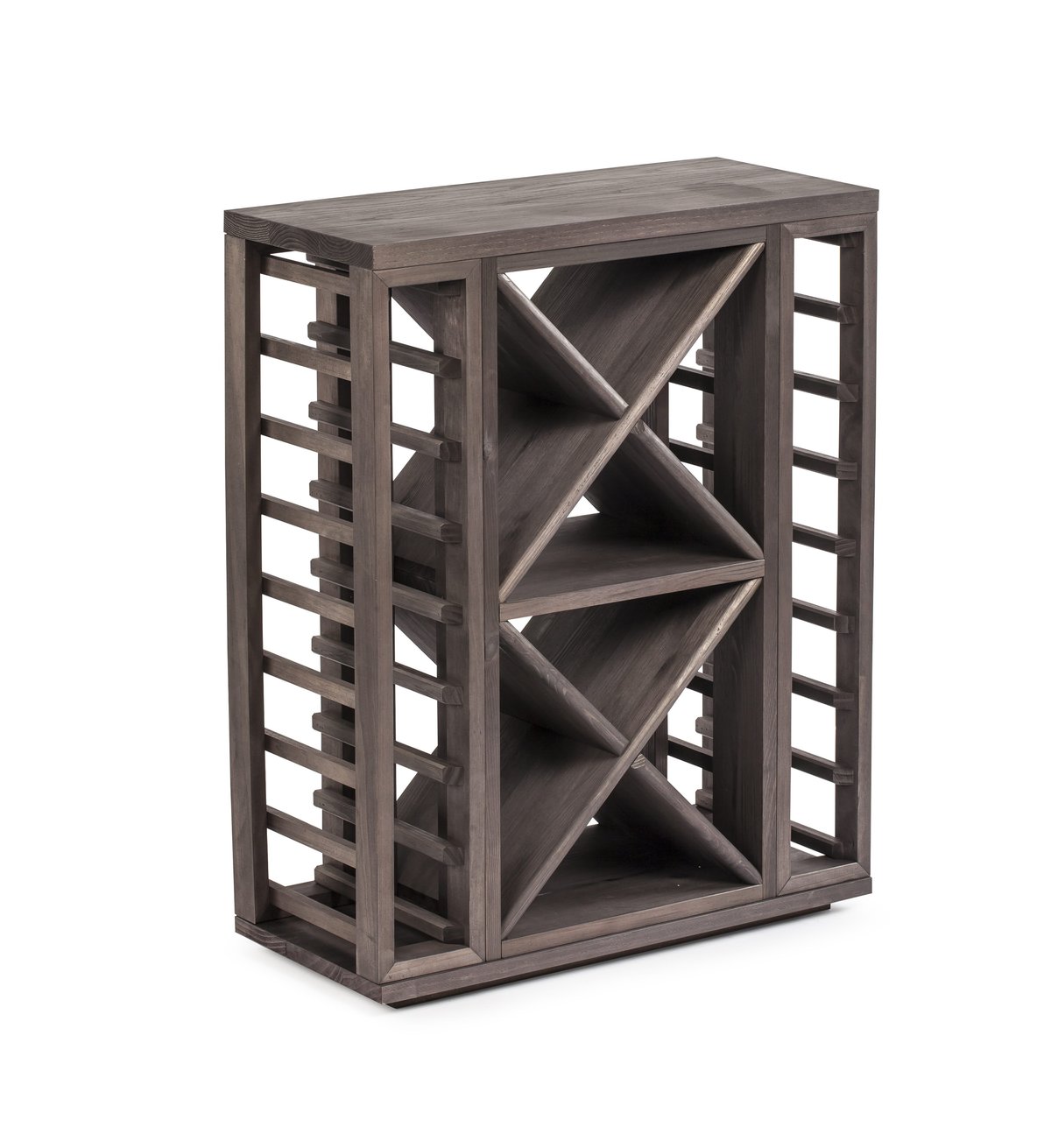 Traditional Wine Racks Traditionals Weinregal für 40 Flaschen Eiche gebürstet