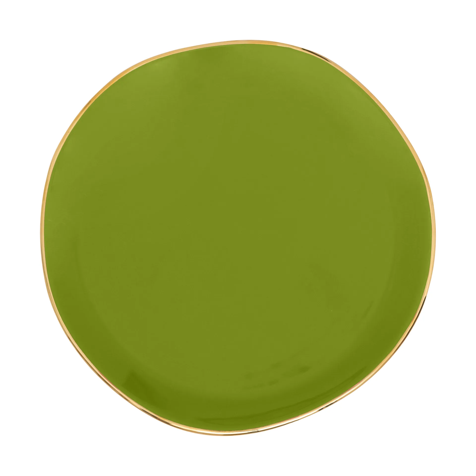 Good Morning Teller 17cm weiß, Evergreen sprig URBAN NATURE CULTURE