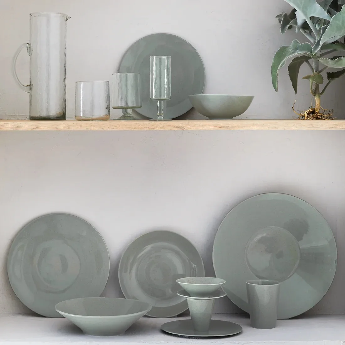 Ogawa Teller Ø 26,5 cm, Sea Grass URBAN NATURE CULTURE