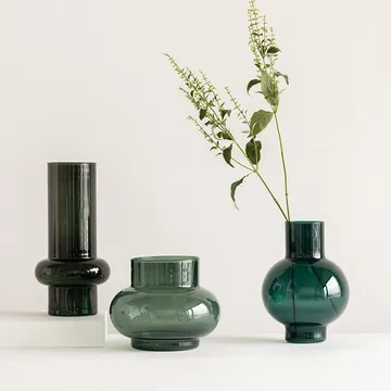 Tummy D Vase 31 cm - Riffle green - URBAN NATURE CULTURE