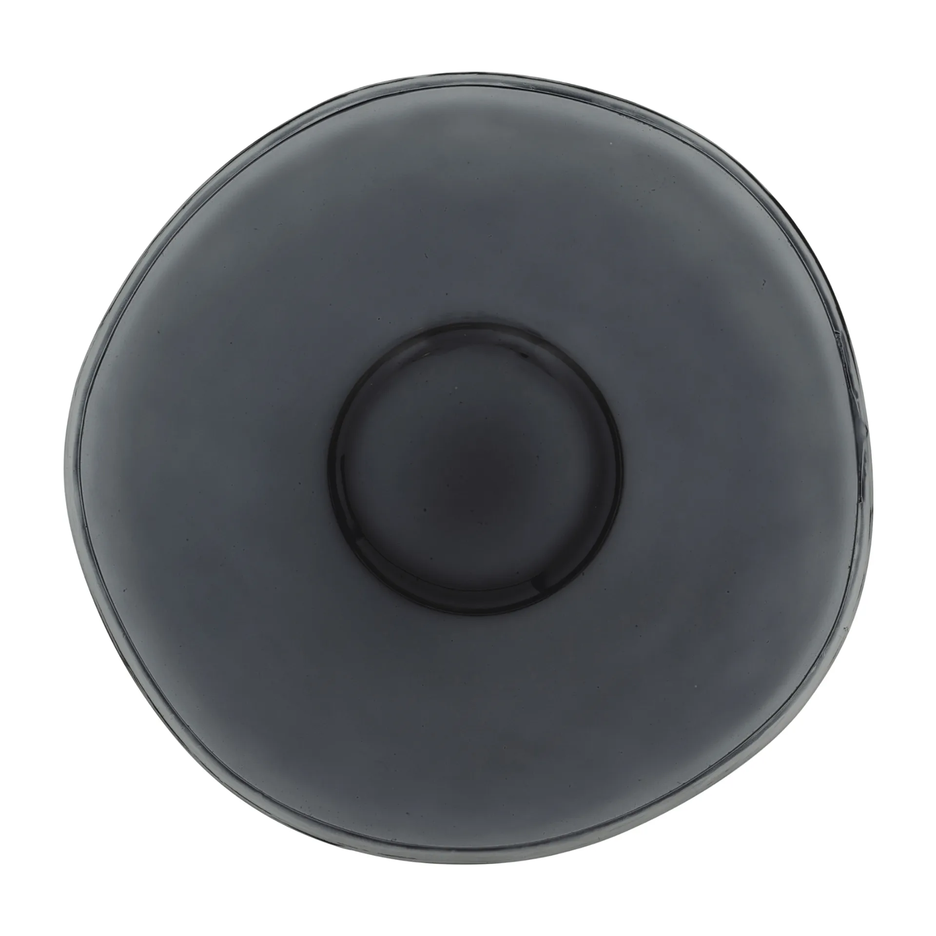 UNC Teller recyceltes Glas Ø23cm, Ebony URBAN NATURE CULTURE