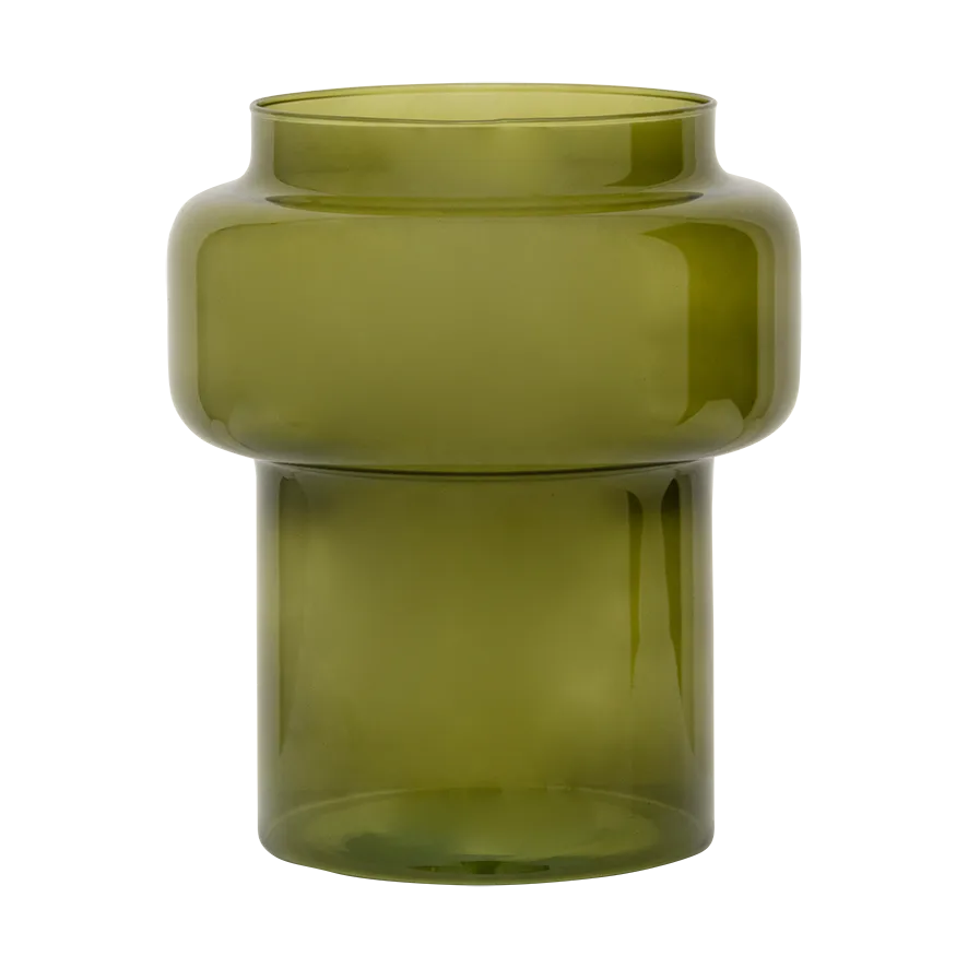Vetro Vase 25 cm, Capulet olive URBAN NATURE CULTURE