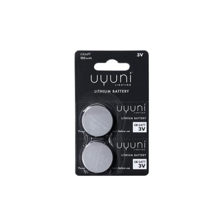 UYUNI CR2477 Batterie 2er-Pack, 3v 900mah Uyuni Lighting