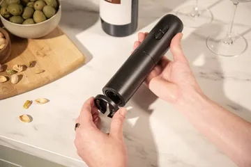 Vacuvin Elektrischer Weinöffner - Schwarz - Vacuvin