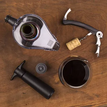 Vacuvin Wine Areator Weinbelüfter - Grau - Vacuvin