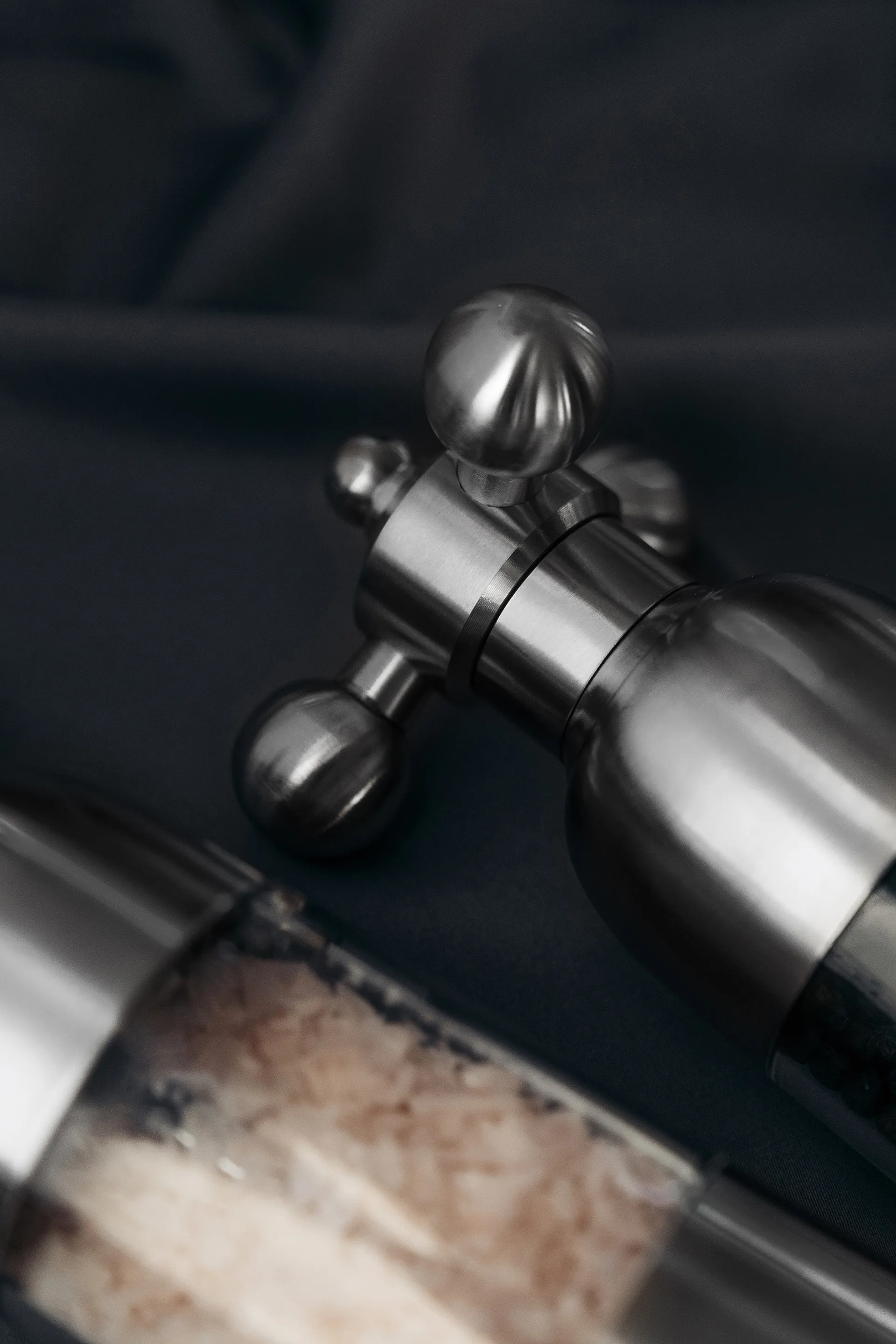 Axia Salz- und Pfeffermühle Set, Gebürsteter Edelstahl Vargen & Thor