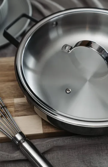 Bas Glasdeckel - Silber, Ø28 cm - Vargen & Thor