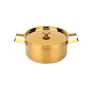 Brassa Meya Kochtopf - Messing, 4 l - Vargen & Thor