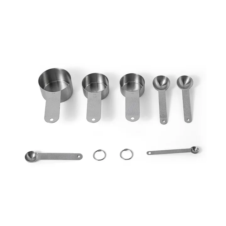 Frost Messlöffelset - Silber, 7 Teile - Vargen & Thor