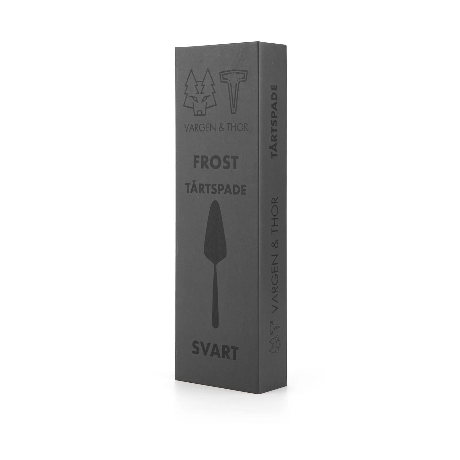 Frost Tortenheber, Schwarz, 24 cm Vargen & Thor