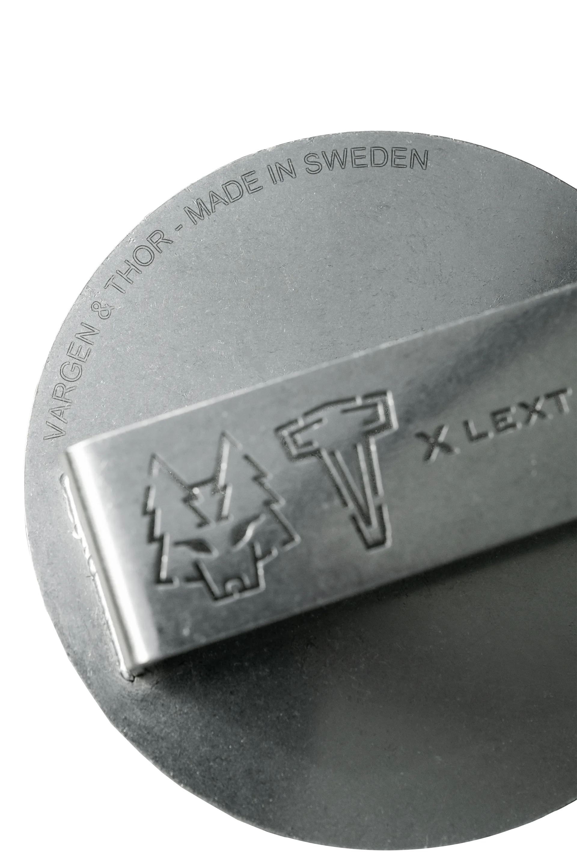 GLÖD smashjärn Ø14 cm, Polierter Stahl Vargen & Thor