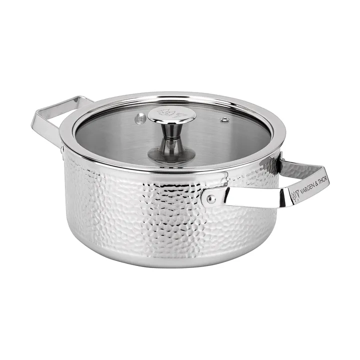 Kroma Bark Topf - Polierter Stahl, 2,8 l - Vargen & Thor