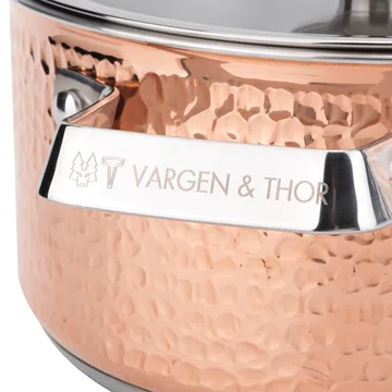 Mjölner Noelle Topf - Polierter Stahl, 2,8 l - Vargen & Thor