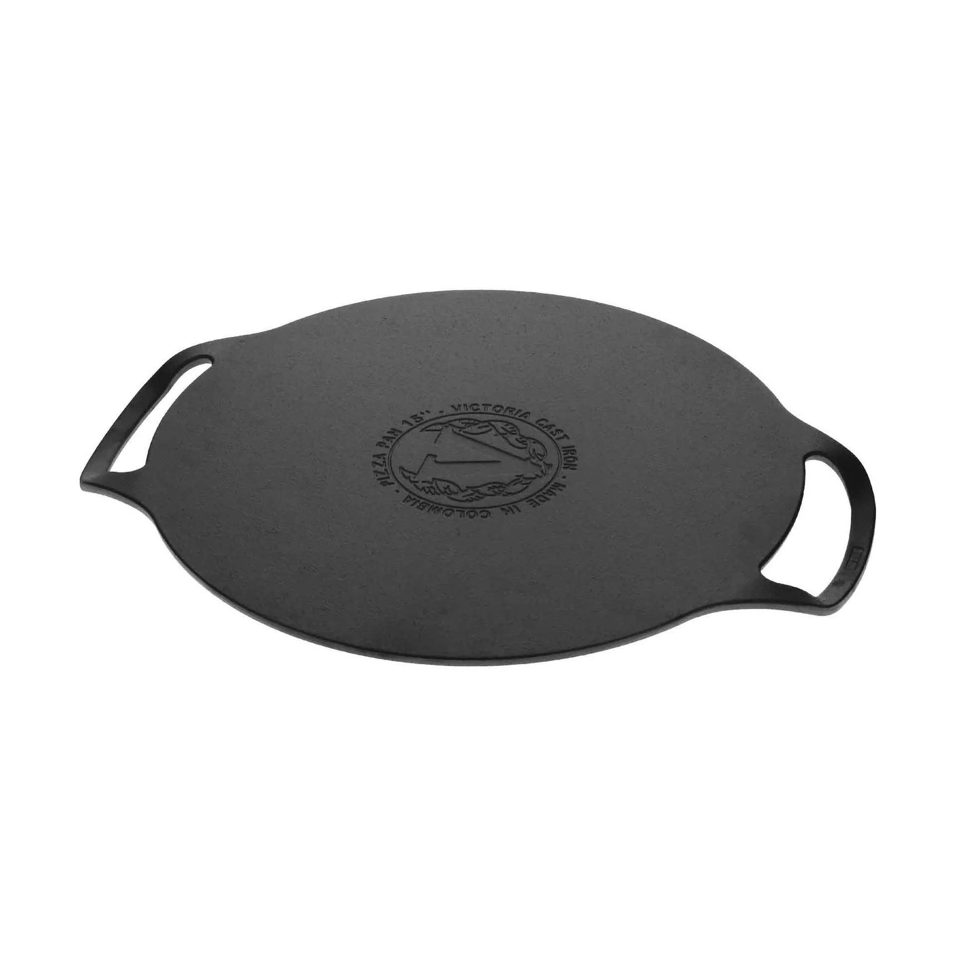 Victora Pizzapfanne Gusseisen zwei Griffe emailliert, Ø38 cm Victoria