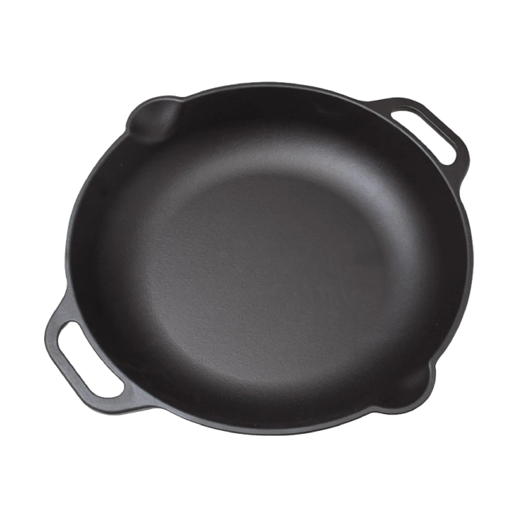 Victoria Bratpfanne Gusseisen zwei Griffe emailliert, Ø33 cm Victoria