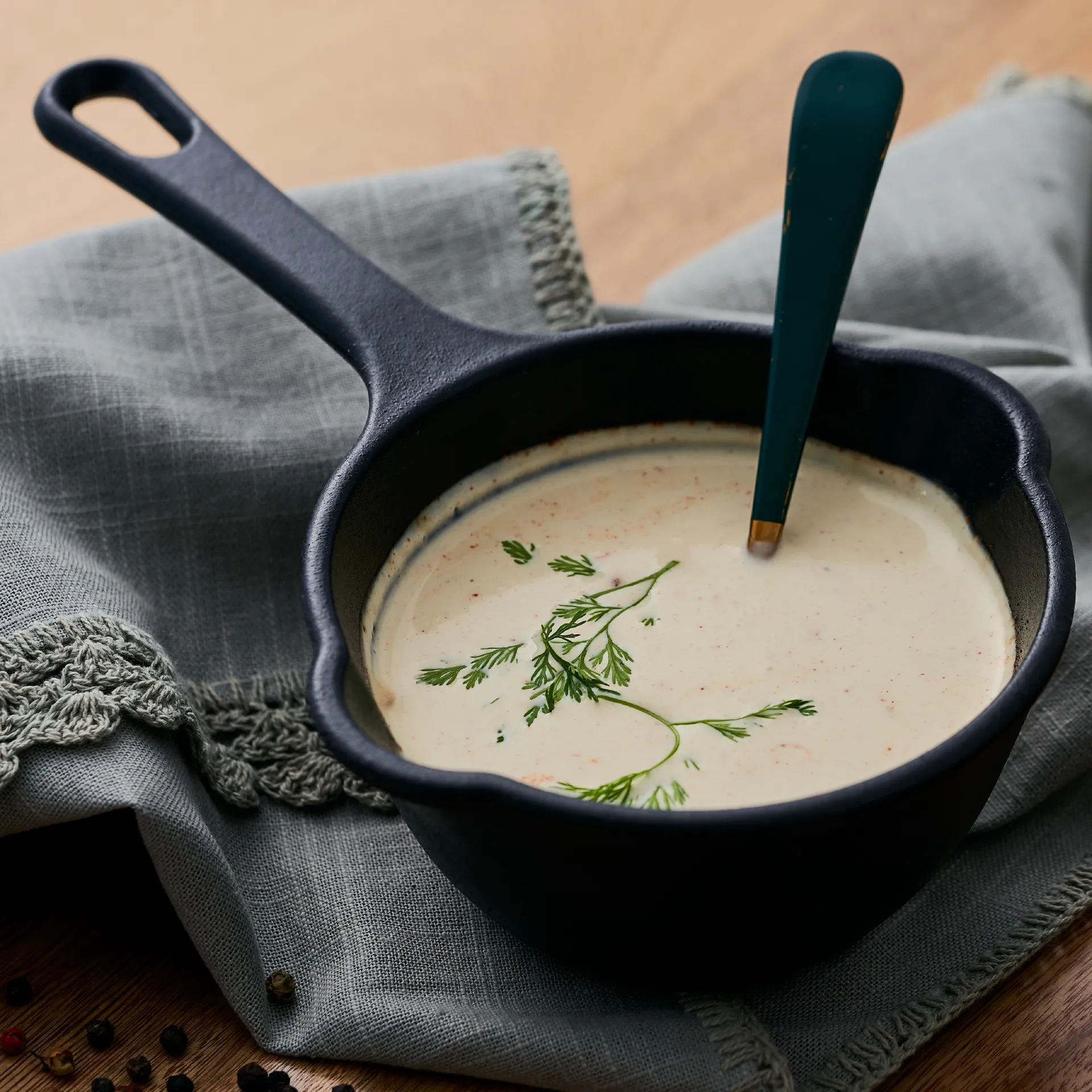 Victoria Kochzopf Gusseisen emailliert, 44,2 cl Victoria