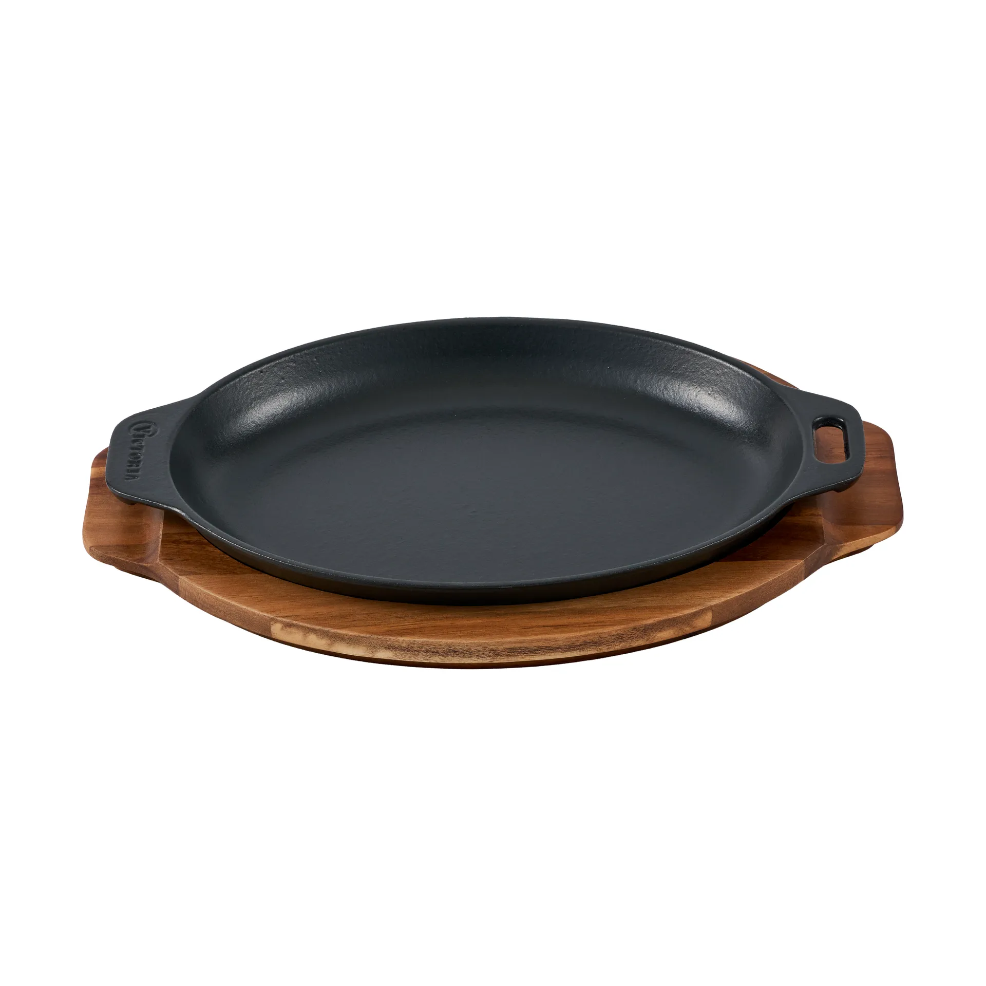 Victoria ovales Servierplatten Akazienholz, 29,4x19 cm Victoria