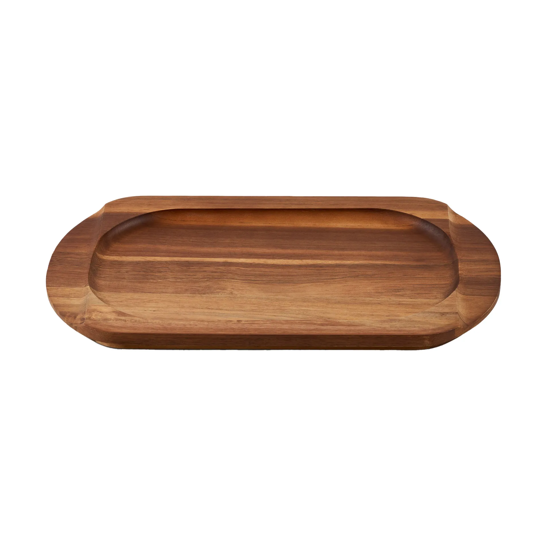 Victoria ovales Untersetzer für Grillplatte Akazienholz, 34,3 x 16,4 cm Victoria