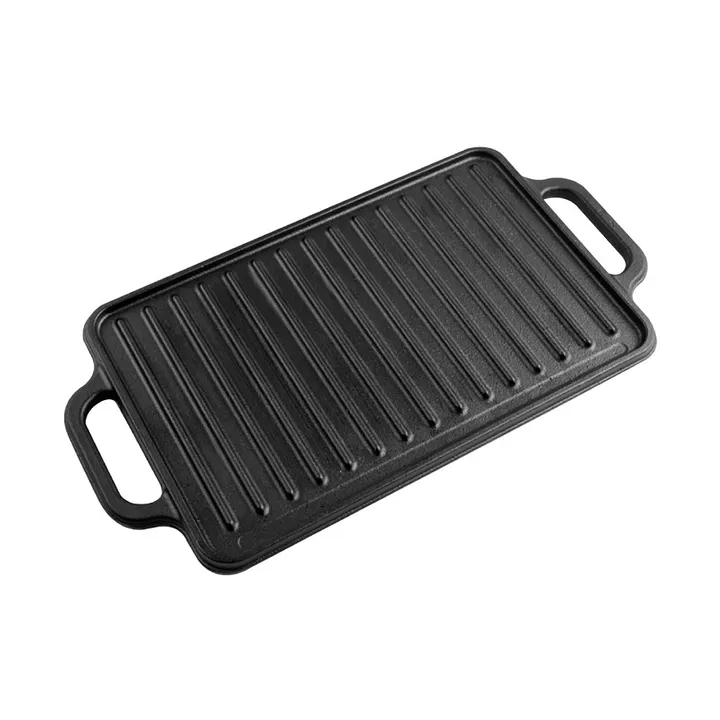 Victoria rechteckige Grillplatte enameled - 40,2x21,3 cm - Victoria