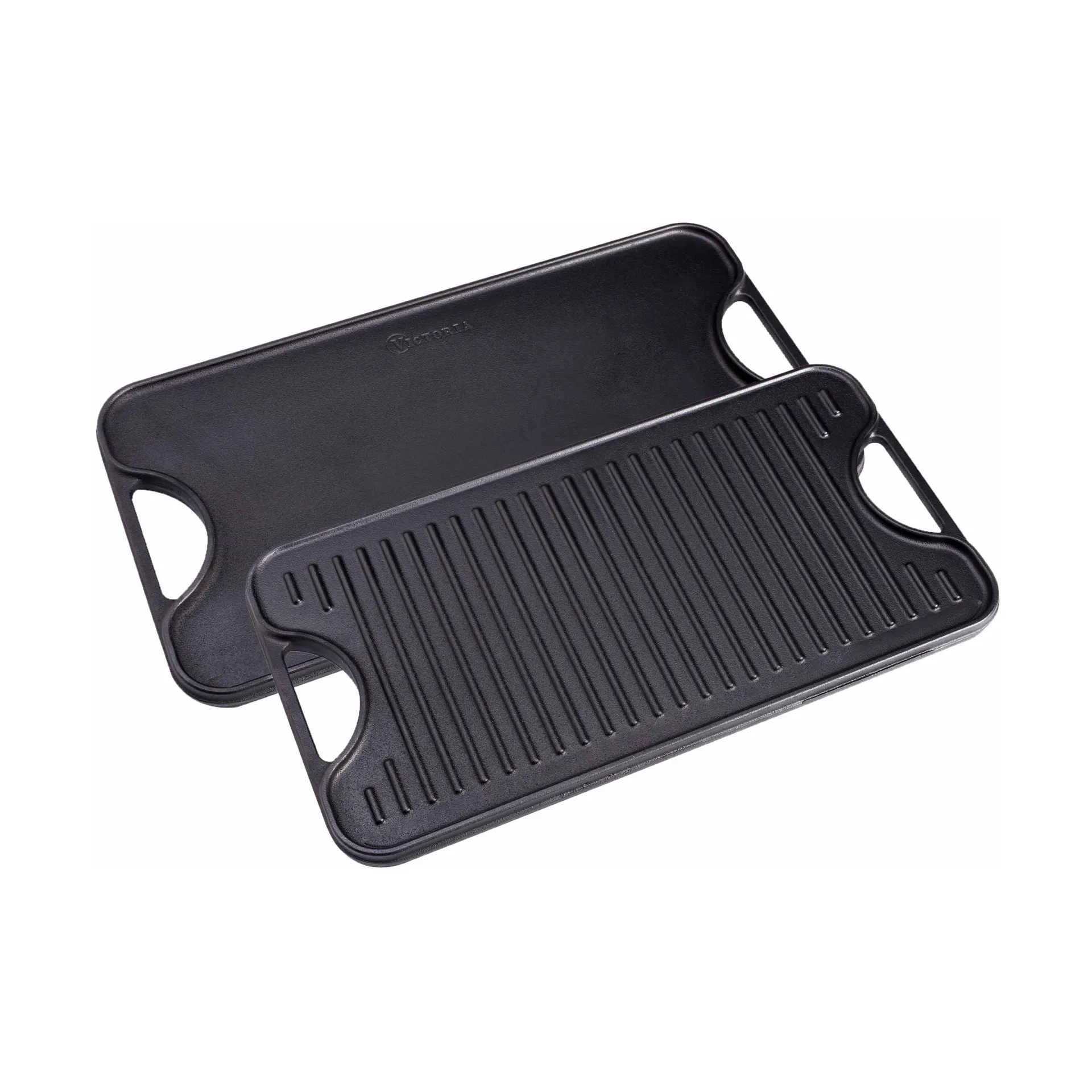Victoria rechteckige Grillplatte enameled, 47,4x25,4 cm Victoria
