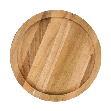 Victoria rundes Akazien-Holzuntersetzer - Ø29,5 cm - Victoria