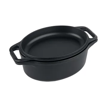 Victoria Topf und Brotpfanne Gusseisen pre-seasoned - 2-teilig - Victoria