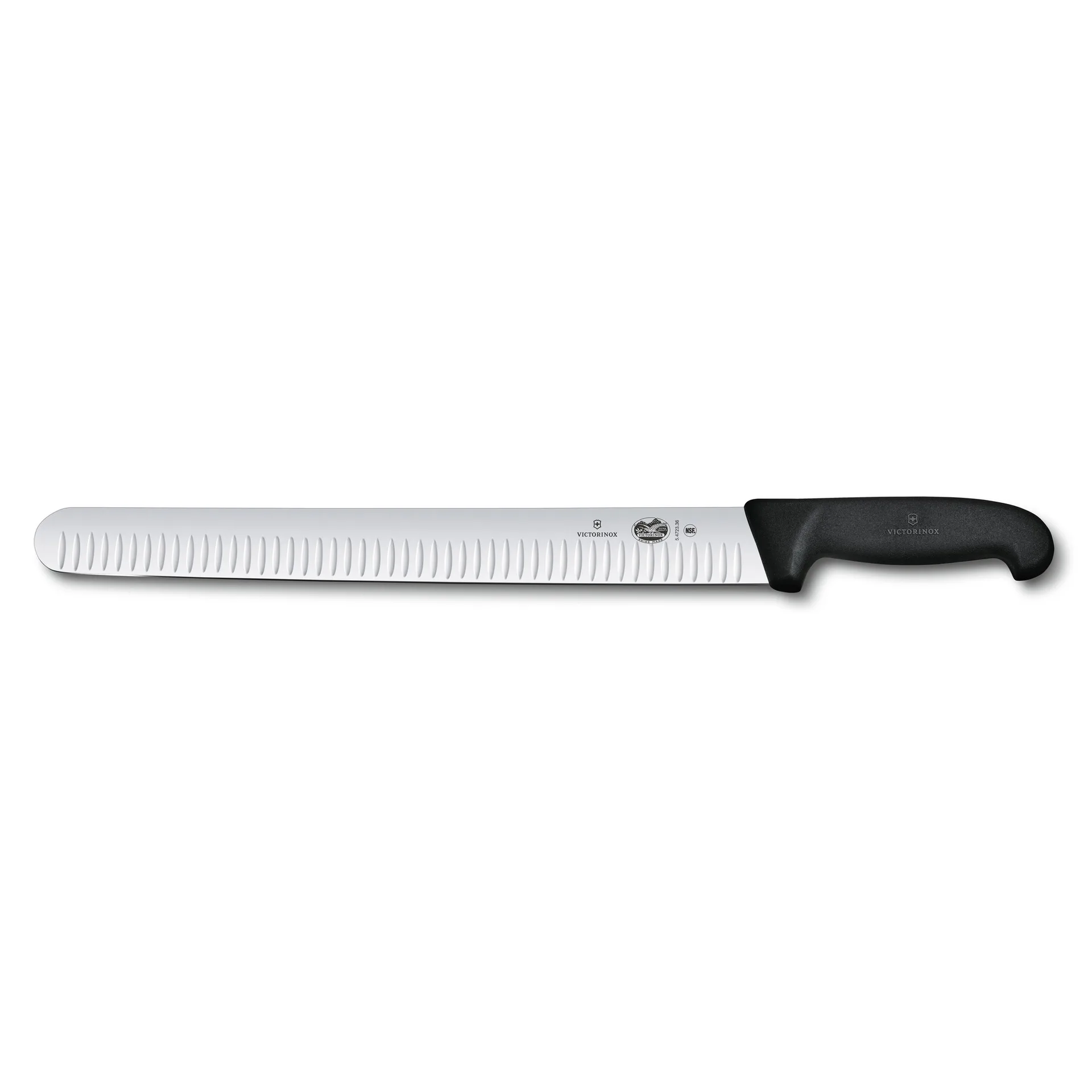Fibrox Schinkenmesser gerippt 36cm, Edelstahl Victorinox