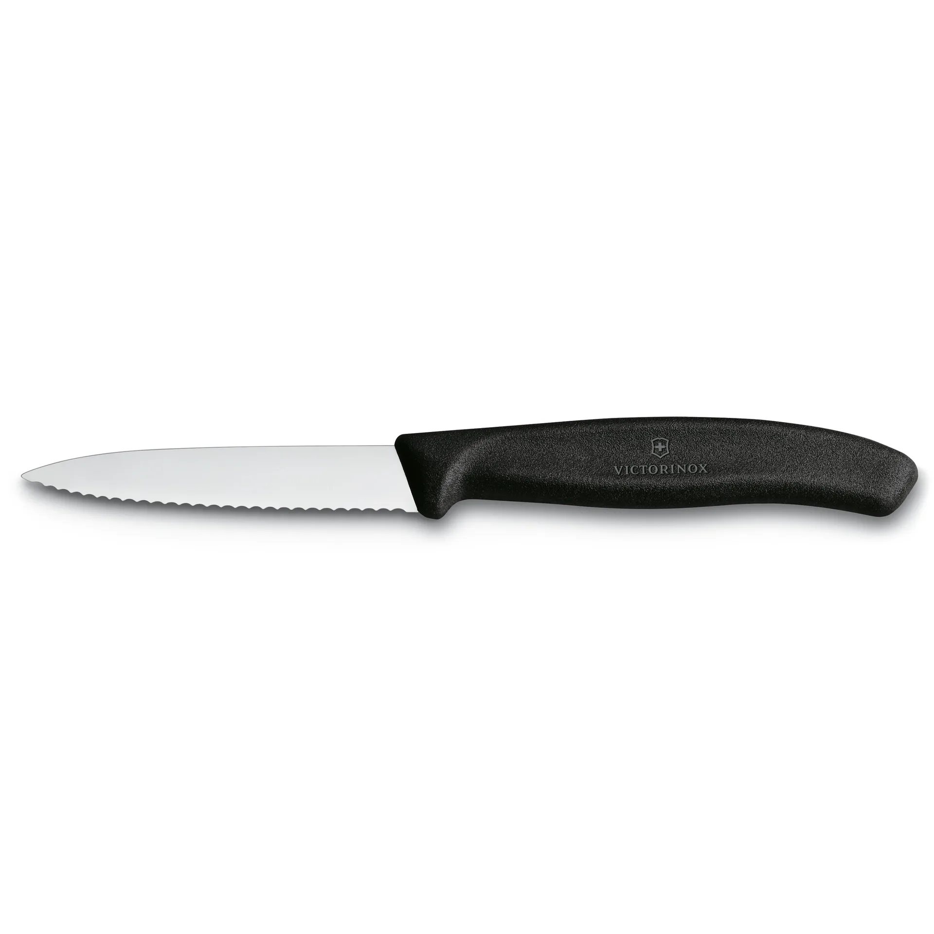 Swiss Classic Gemüse-/Schälmesser 8cm, Schwarz Victorinox