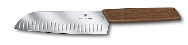 Swiss Modern Santokumesser 17 cm, Braun Victorinox