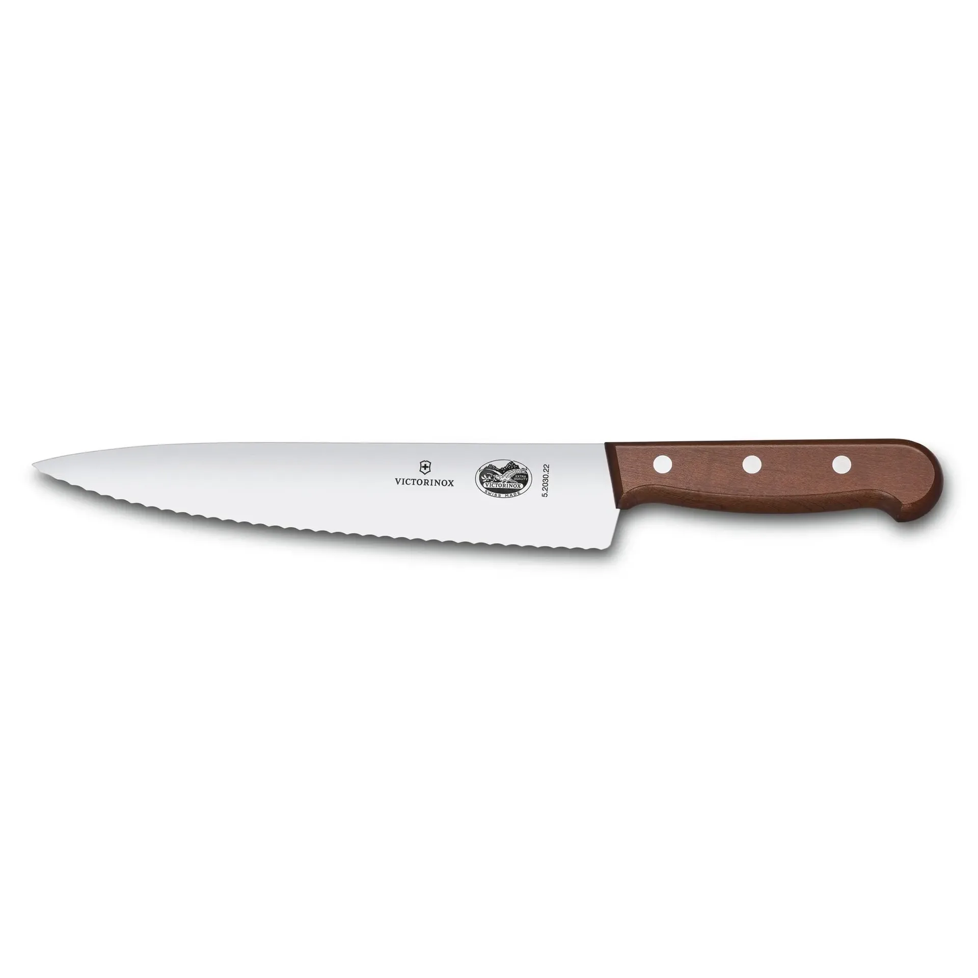 Victorinox Küchenmesser mit Wellenschliff 22 cm, Furu Victorinox